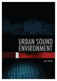 Cover image: Urban Sound Environment 1st edition 9780367865207