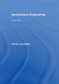 Omslagafbeelding: Geotechnical Engineering 2nd edition 9780415420037