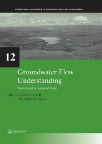 Cover image: Groundwater Flow Understanding 1st edition 9780415436786