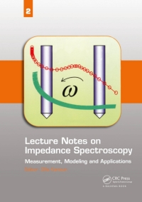 Imagen de portada: Lecture Notes on Impedance Spectroscopy 1st edition 9781138111950