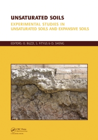 Cover image: Unsaturated Soils, Two Volume Set 1st edition 9780415804806