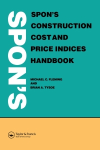 表紙画像: Spon's Construction Cost and Price Indices Handbook 1st edition 9780419153306