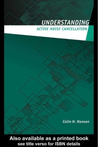 Cover image: Understanding Active Noise Cancellation 1st edition 9780415231923