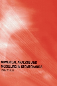 Cover image: Numerical Analysis and Modelling in Geomechanics 1st edition 9780367863616