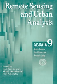 Imagen de portada: Remote Sensing and Urban Analysis 1st edition 9780748408603