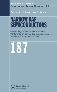 Cover image: Narrow Gap Semiconductors 1st edition 9780750310161