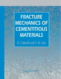 Cover image: Fracture Mechanics of Cementitious Materials 1st edition 9780367866075