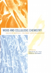 Imagen de portada: Wood and Cellulosic Chemistry, Revised, and Expanded 2nd edition 9780824700249