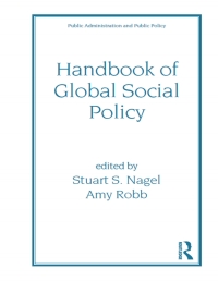 Cover image: Handbook of Global Social Policy 1st edition 9780824703578