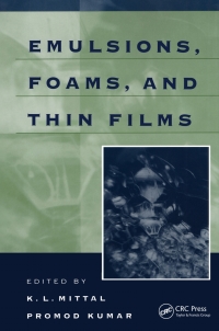 Immagine di copertina: Emulsions, Foams, and Thin Films 1st edition 9780367398651