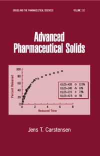 表紙画像: Advanced Pharmaceutical Solids 1st edition 9780824704315