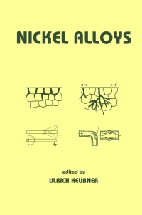 صورة الغلاف: Nickel Alloys 1st edition 9780824704407