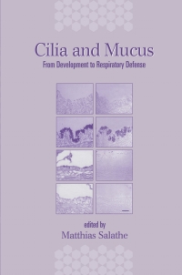 Cover image: Cilia and Mucus 1st edition 9780824704414