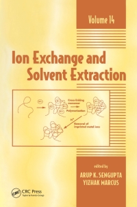 Cover image: Ion Exchange and Solvent Extraction 1st edition 9780367397449