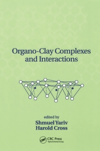 Cover image: Organo-Clay Complexes and Interactions 1st edition 9780824705862