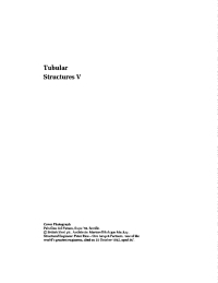 Omslagafbeelding: Tubular Structures V 1st edition 9780419187707