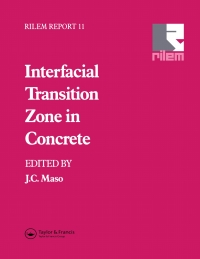 Cover image: Interfacial Transition Zone in Concrete 1st edition 9780419200109