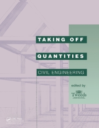 表紙画像: Taking Off Quantities: Civil Engineering 1st edition 9780419204008