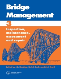 Omslagafbeelding: Bridge Management: Proceedings of the Third International Conference 1st edition 9780419212102