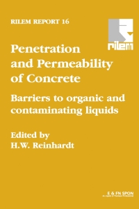 Imagen de portada: Penetration and Permeability of Concrete 1st edition 9780419225607
