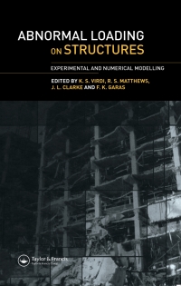 صورة الغلاف: Abnormal Loading on Structures 1st edition 9780367865405