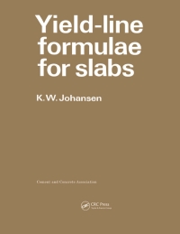 صورة الغلاف: Yield-line Formulae for Slabs 1st edition 9780721008196