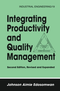 Imagen de portada: Integrating Productivity and Quality Management 2nd edition 9780824795849