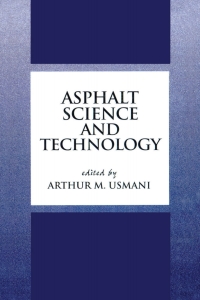 Cover image: Asphalt Science and Technology 1st edition 9781138583054