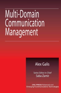 表紙画像: Multi-Domain Communication Management Systems 1st edition 9780849305870