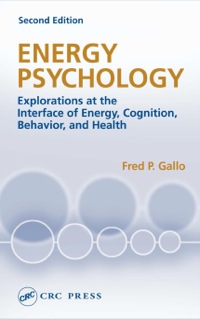 Titelbild: Energy Psychology 2nd edition 9780849322464