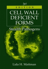 Imagen de portada: Cell Wall Deficient Forms 3rd edition 9780849387678