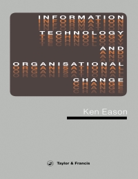 Titelbild: Information Technology And Organisational Change 1st edition 9780850663884