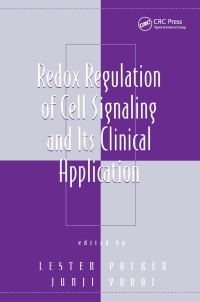 Titelbild: Redox Regulation of Cell Signaling and Its Clinical Application 1st edition 9780824719616