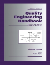 Cover image: Quality Engineering Handbook 2nd edition 9780824746148