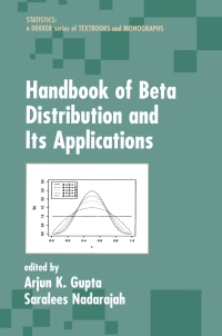 صورة الغلاف: Handbook of Beta Distribution and Its Applications 1st edition 9780367411138