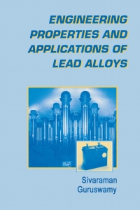 Cover image: Engineering Properties and Applications of Lead Alloys 1st edition 9780824782474