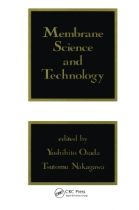 Omslagafbeelding: Membrane Science and Technology 1st edition 9780824786946