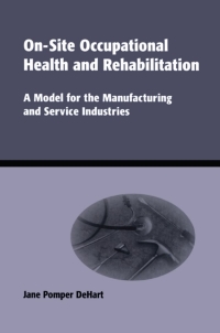 Cover image: On-Site Occupational Health and Rehabilitation 1st edition 9780824789862