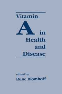 Cover image: Vitamin A in Health and Disease 1st edition 9780824791209