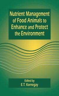 Titelbild: Nutrient Management of Food Animals to Enhance and Protect the Environment 1st edition 9781566701990