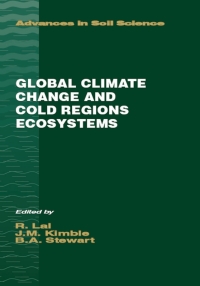صورة الغلاف: Global Climate Change and Cold Regions Ecosystems 1st edition 9781566704595
