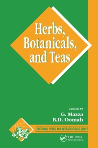 Imagen de portada: Herbs, Botanicals and Teas 1st edition 9780367398521