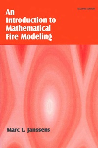 表紙画像: Introduction to Mathematical Fire Modeling 2nd edition 9781566769204