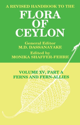 Cover image: A Revised Handbook to the Flora of Ceylon, Vol. XV, Part A 1st edition 9781578083848