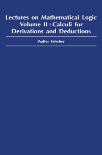 Titelbild: Lectures on Mathematical Logic, Volume II 1st edition 9789056992675