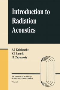 Cover image: Introduction to Radiation Acoustics 1st edition 9789057026157