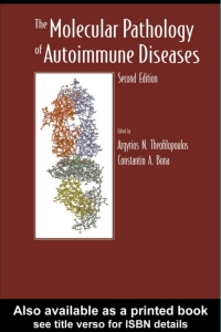 Cover image: The Molecular Pathology of Autoimmune Diseases 2nd edition 9789057026454