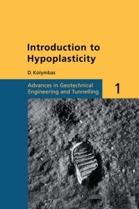 Imagen de portada: Introduction to Hypoplasticity 1st edition 9789058093059