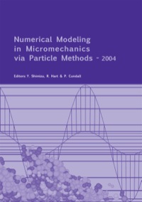 表紙画像: Numerical Modeling in Micromechanics via Particle Methods - 2004 1st edition 9789058096791