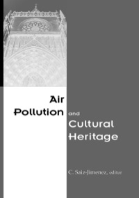 Cover image: Air Pollution and Cultural Heritage 1st edition 9789058096821